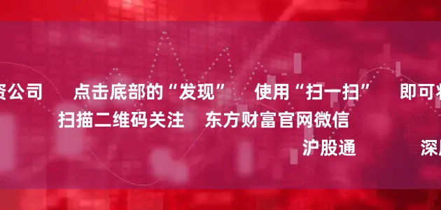 可靠股票配资公司      点击底部的“发现”     使用“扫一扫”     即可将网页分享至朋友圈                            扫描二维码关注    东方财富官网微信                                                                        沪股通             深股通